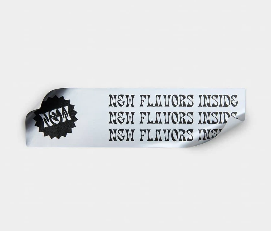 MOO Metallic Stickers Sheet