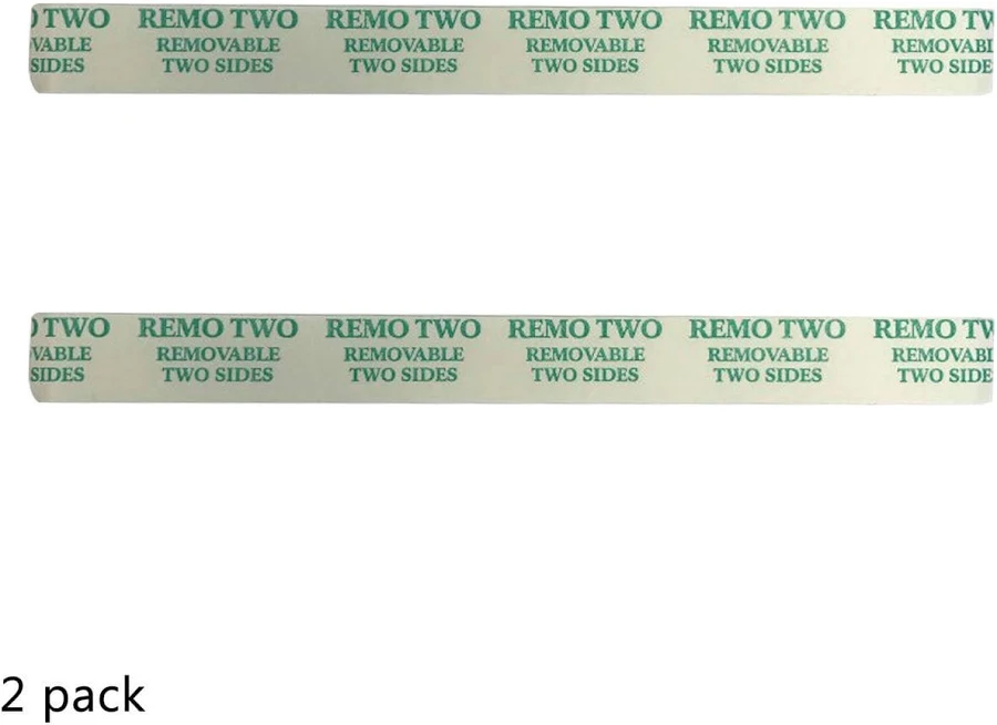 Two Sided Adhesive Tape 5"W x 1/2"H Accessories Hardware 2 Pack