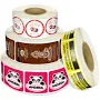 250 pcs Print Product Labels in Roll - Custom Sticker Label Printing