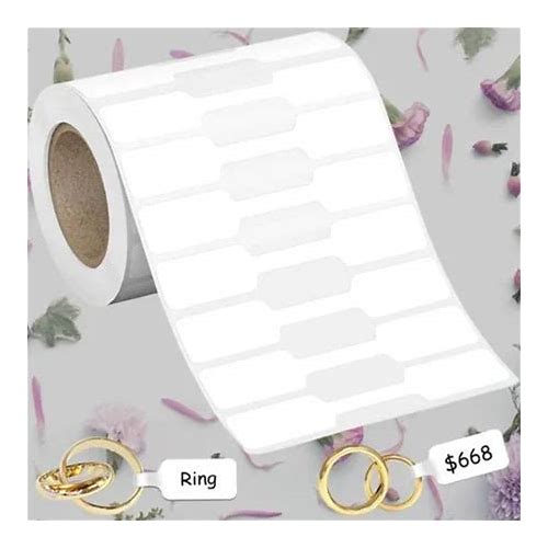 500Pcs Jewelry Price Tags: Recta…