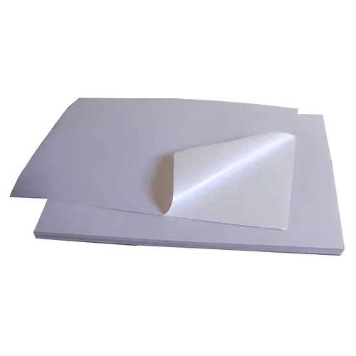 A 4 Size Self Adhesive White Fabr…