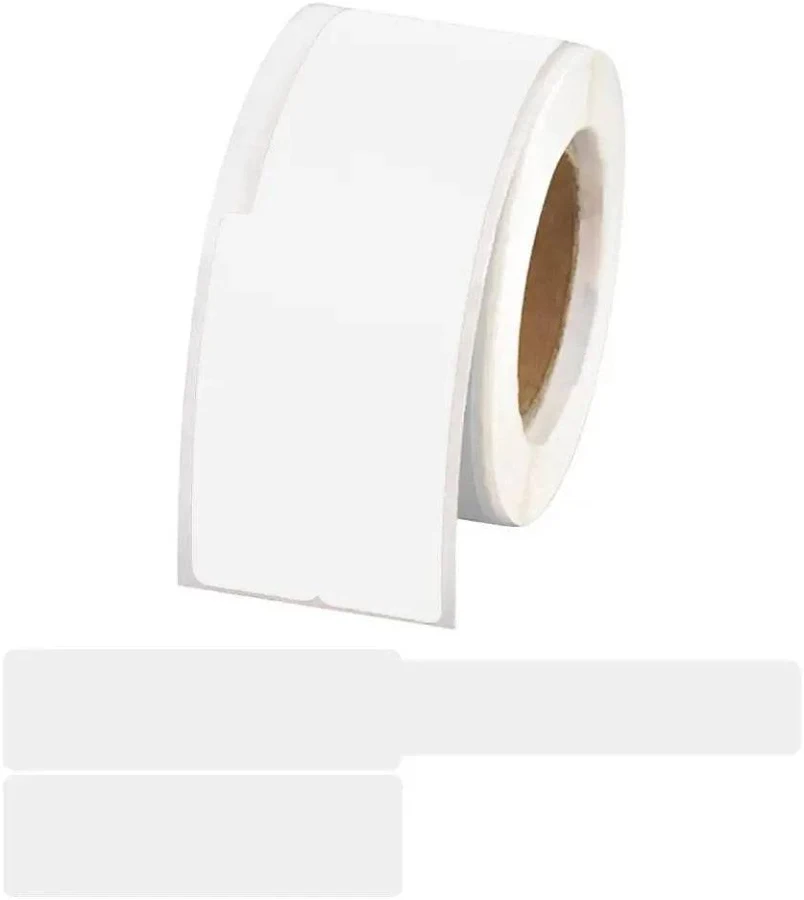 Waterproof Cable Labels - 100 Self-Adhesive Wire Markers for Easy Identification white