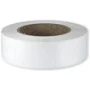 Polypropylene self-adhesive labels 32x25 mm durable white glossy plastic for thermal transfer, 2400 labels per roll
