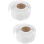 2 Rolls Round Printing Paper Printer Labels