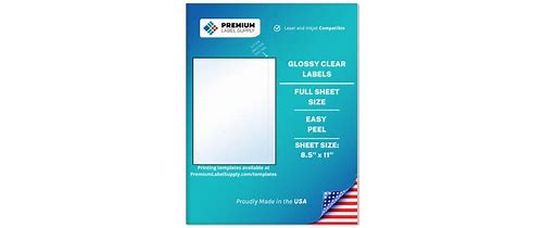 Premium Label Supply Full Sheet …