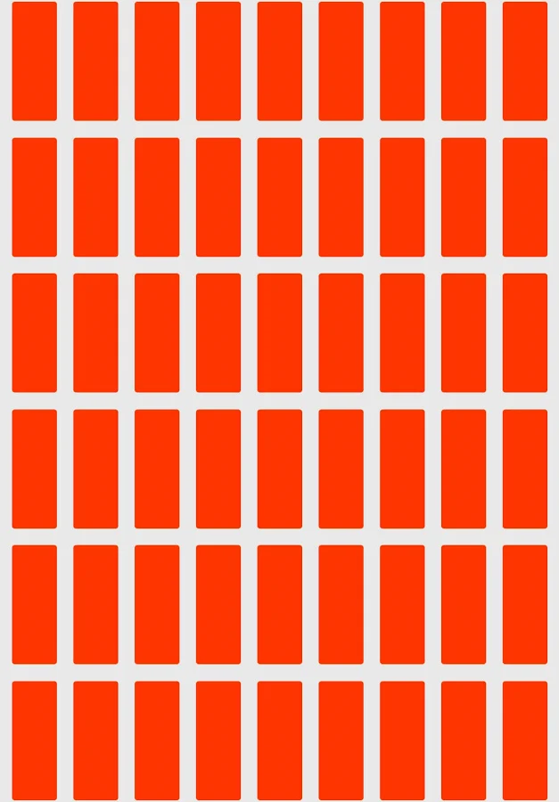 Royal Green Rectangle Stickers