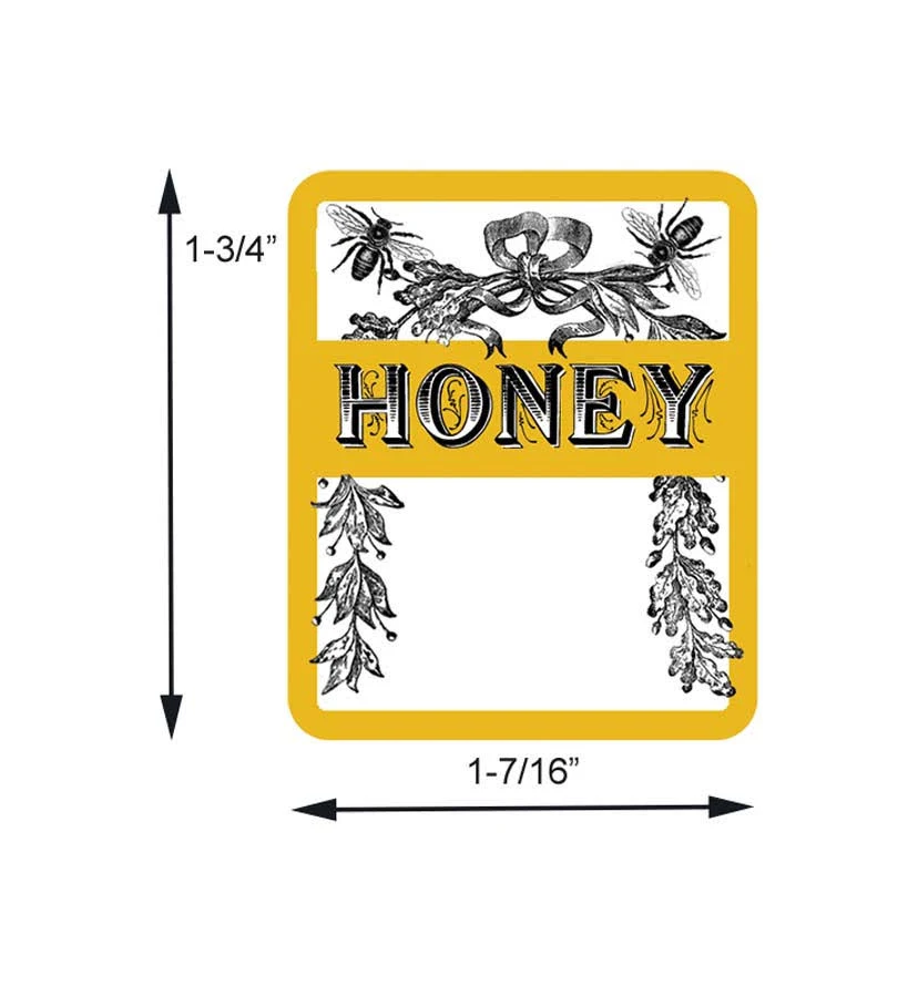 Brother Bear Semi-Gloss Custom Honey Jar Labels | Betterbee