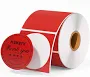 MUNBYN - 2 Inch Round Thermal Labels - Red