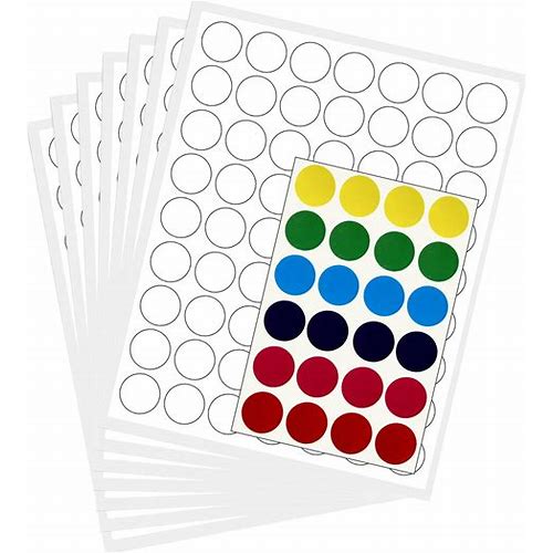 Removable Labels Sticker Sheet…