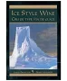 WINE BOTTLE LABELS Pack of 30 ICEWINE Glacier Design Self-Adhesive Easy Peel for Ice Style Wine