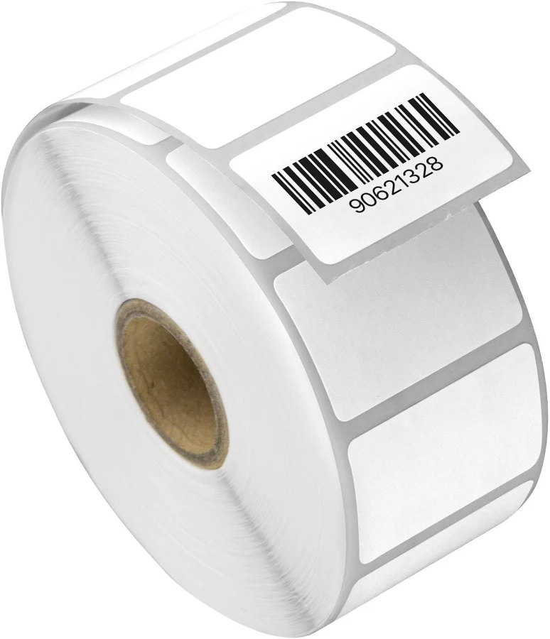1 x 0.5 Inch | Blank Direct Thermal Labels (1 Inch Core)
