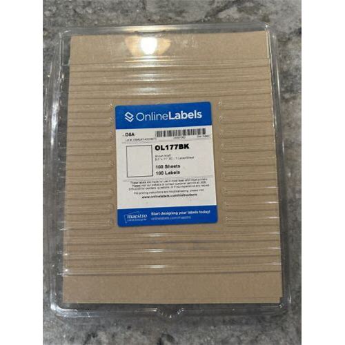 8.5" X 11" Printable Sticker Paper …