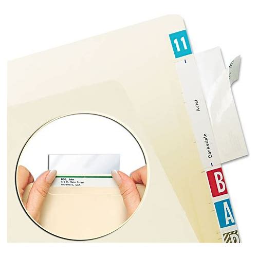 Tabbies Self-Adhesive Label/File …