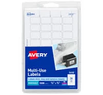 Avery Removable Multi-Use Labels Inkjet-Laser Printers