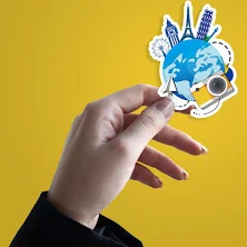 Custom Round Stickers - Personalized Logo Labels 1 x 1 / 250 pcs