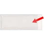 Storesmart - Peel & Stick Shelf Tag/label Holders 25pk Open Short