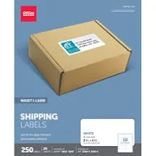 Office Depot Brand Inkjet/Laser Shipping Labels