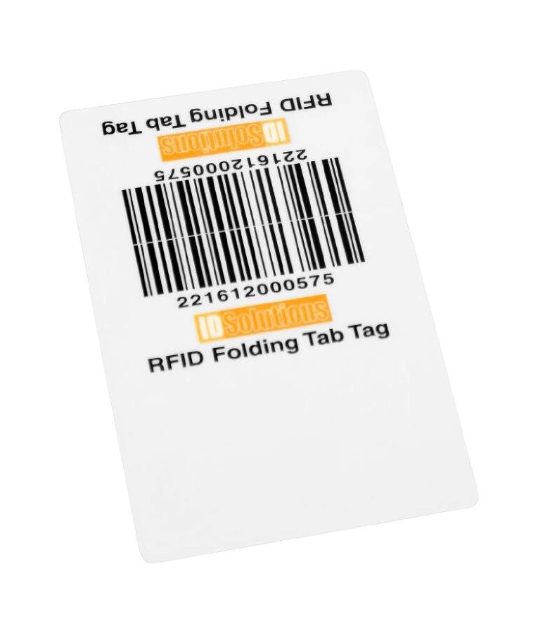 Vulcan RFID Custom Folded Tab Tag