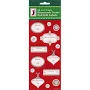 18 A Touch of Class Foil Peel 'n Stick Baking Label Self Stick Christmas Gift Tags