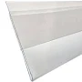 Gondola Shelving Label Holder, Adhesive Back, 1.75H x 48L