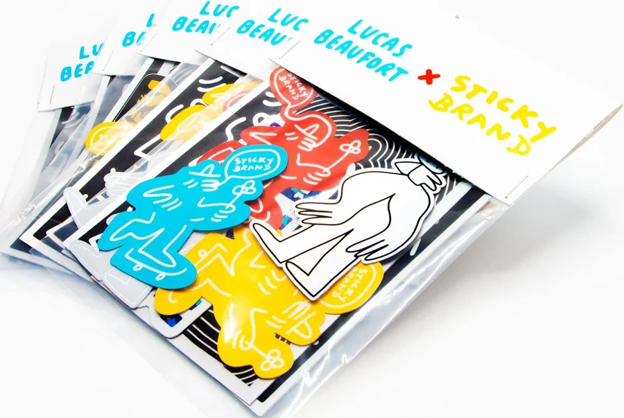 Sticky Brand Custom Sticker Packs