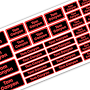 Assorted Labels | Multi-purpose Waterproof Labels 99