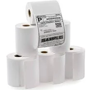 Sjpack 4x6 inch Shipping Labels, Self-Adhesive Direct Thermal Labels for Most Thermal Printer, 220 Labels/Roll, 6 Rolls, White