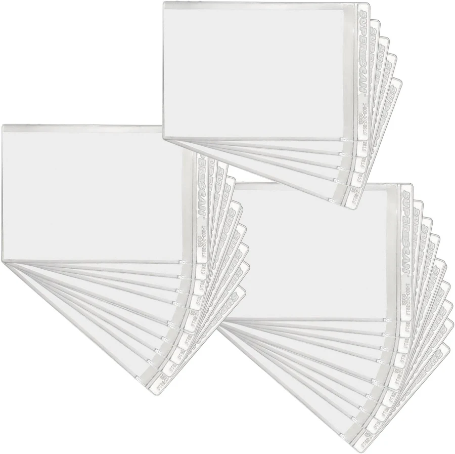 Kaplan Self-Adhesive Pocket Labels