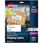 Avery 2" x 4" Labels Ultrahold 100 Labels Waterproof 15513