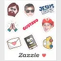 Custom stickers with photo and name