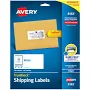 TrueBlock Shipping Labels, Sure Feed? Technology, Permanent Adhesive, 2"x 4", 250 Labels - Avery?