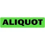 Aliquot Medical Labels | Label Supplies From Label Value