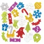 Baker Ross AR764 Christmas Glitter Foam Stickers