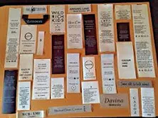 custom Printed Professional Heat Sealed Logo Satin Clothing Care Tag