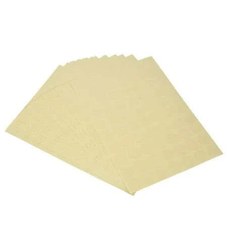 1050 Crystal Clear Round Stickers 19mm Stick Adhesive Seal Label,15 sticker sheets,clean, White