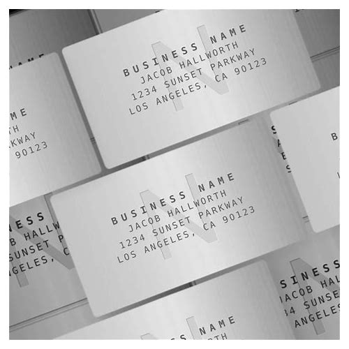 Faux Metal Monogrammed Water…