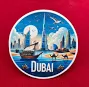 Dubai, Stickers, Weatherproof Sticker, Travel Journal, Suitcase Sticker, Luggage Stickers, Die Cut Stickers, 2