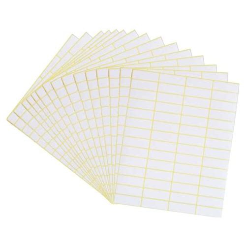 840 Pcs Stick Label Self-Adhesiv…