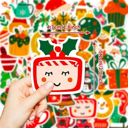 150 PCS Christmas Stickers Pack