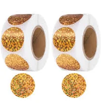 Light Blue Semi-Gloss Color Coding Labels