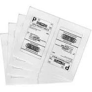 Sjpack Shipping Labels with Rounded Corner, Self-Adhesive For Laser And Inkjet Printer