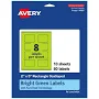 Avery Rectangle Scalloped Labels