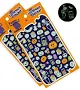 Glow in The Dark Deco Halloween Sticker