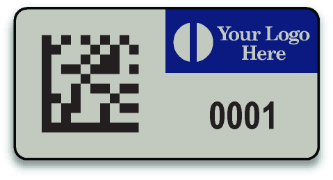 3-mil Flexible Anodized Aluminum Foil Matrix Barcode Labels