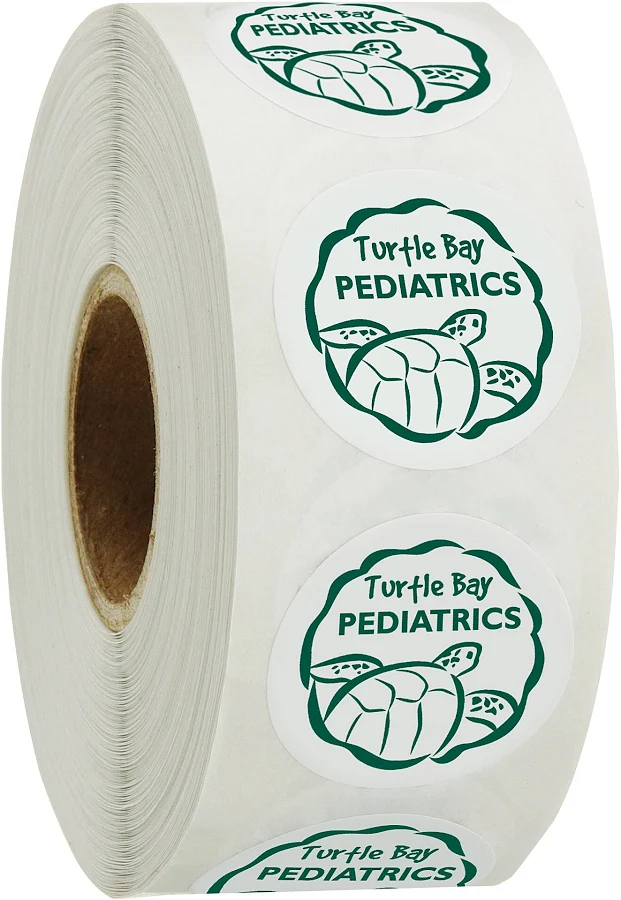 Custom Stickers | Sticker by the Roll - Circle - 1 inch | Promotional Items Imprinted with Your Company Logo | 4imprint