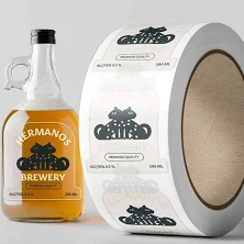 Custom Clear Roll Labels – 2