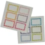 12 Large Self-Adhesive Labels