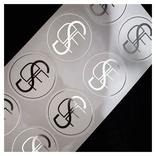 Custom White Vinyl PVC Self-Adh…