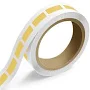 Jam Paper Gold Foil 1 x 2 1/2 inch Roll of Rectangle Labels
