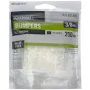 Everbilt 3/8 in. Clear Self-Adhesive Round Bumper 200-Pack